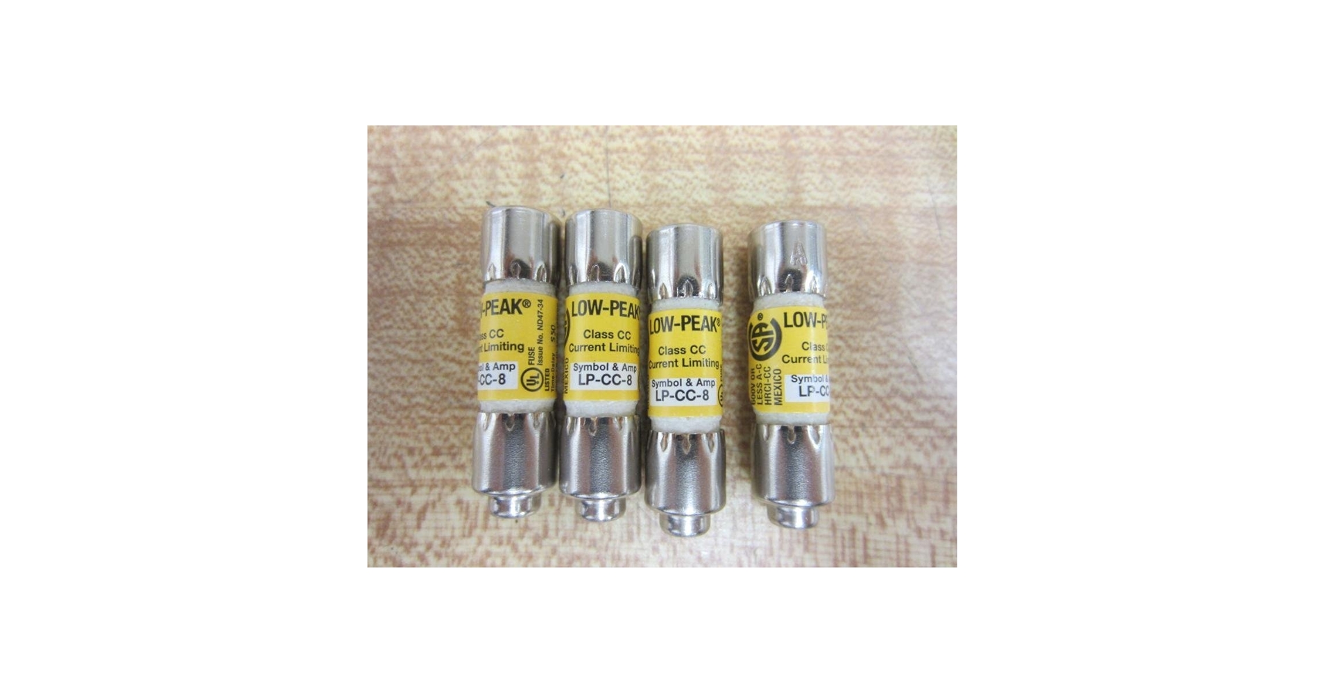 Bussmann LP-CC-8 Cooper Fuse LPCC8 (Pack of 4): Amazon.com